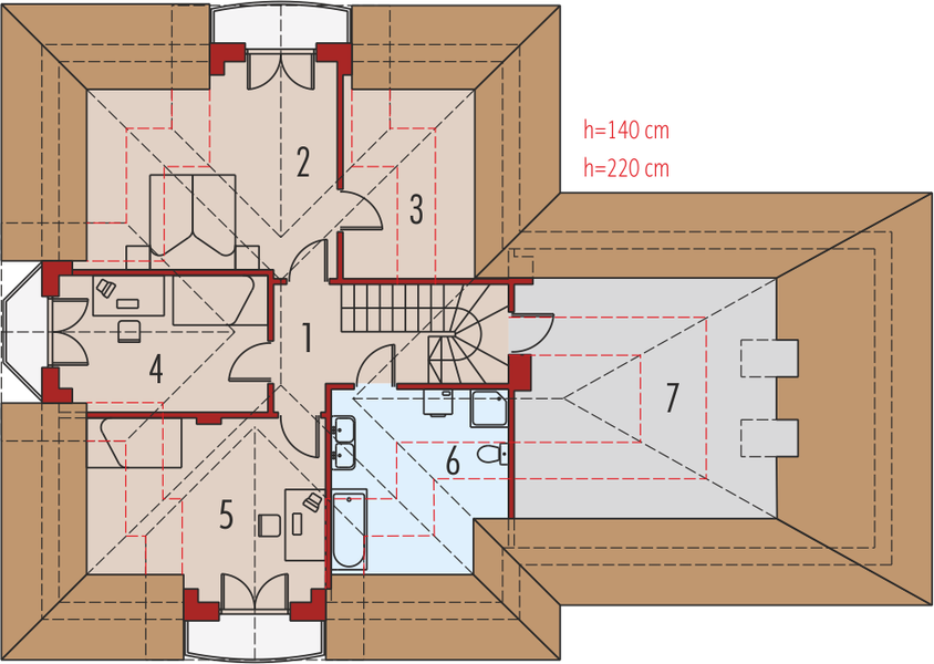 Poddasze projektu Henry G2