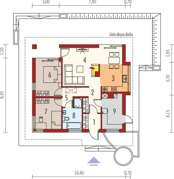 Parter projektu Tori III (wersja A) economic