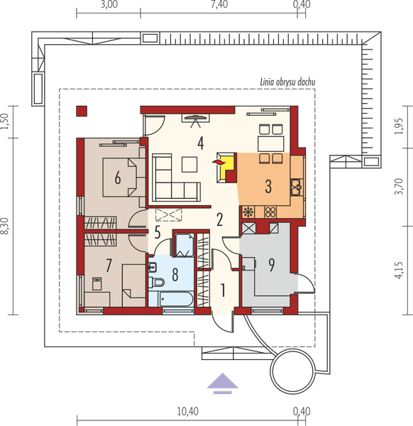 Parter projektu Tori III (wersja B) economic