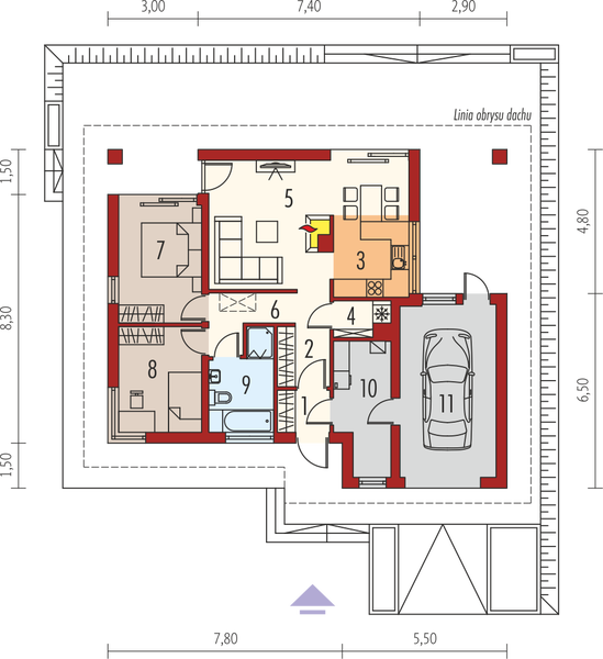 Parter projektu Tori III G1 economic (wersja B)
