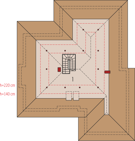 Poddasze projektu Kornelia II G2