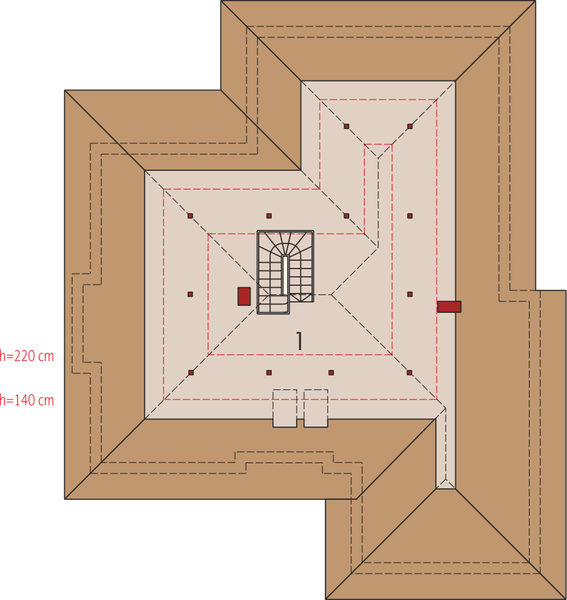 Poddasze projektu Kornelia III G2