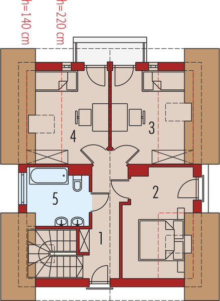 Poddasze projektu Julek G1
