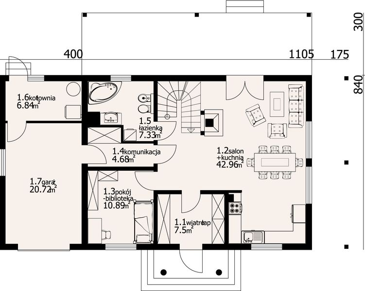 Parter projektu Milicz 12 dws