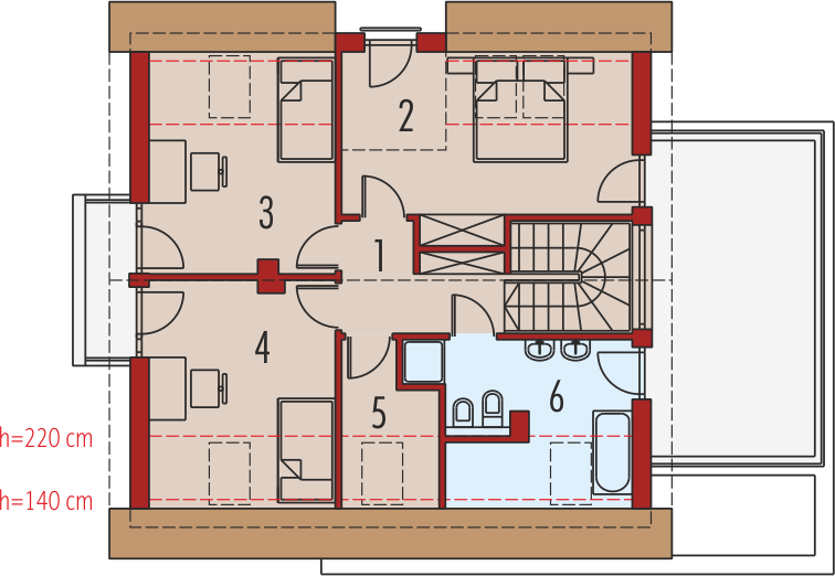 Poddasze projektu Mati G1