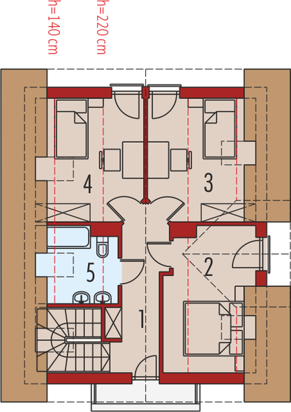 Poddasze projektu Julek II energo