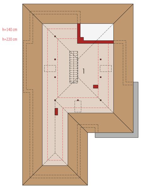 Poddasze projektu Margaret II G2
