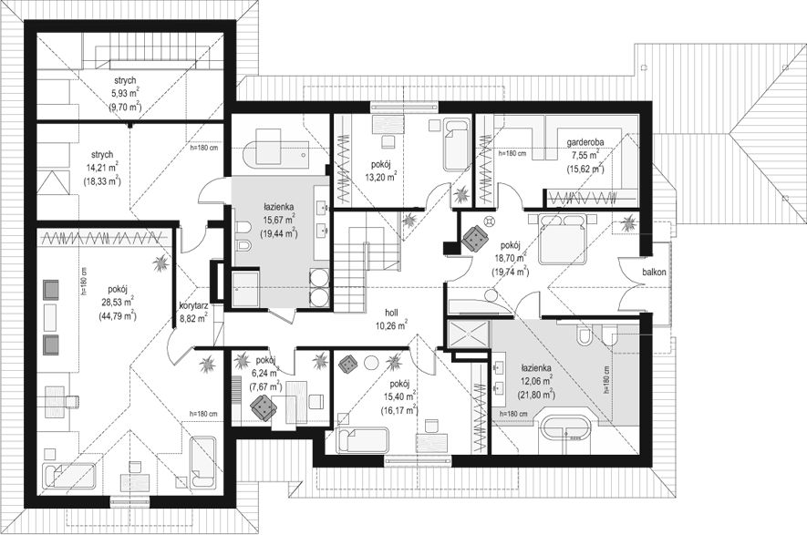 Poddasze projektu Joanna 2