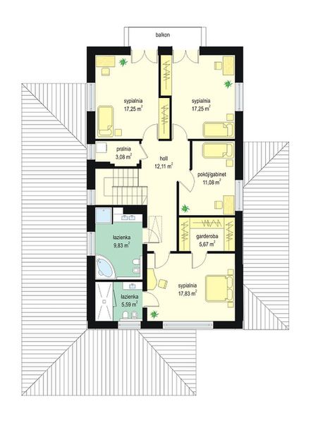 Piętro 1 projektu Kasjopea 6