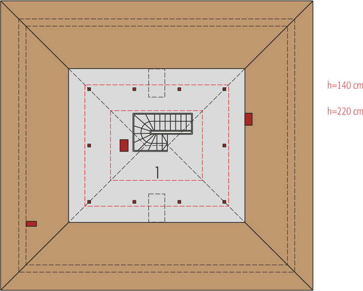 Poddasze projektu Flori III