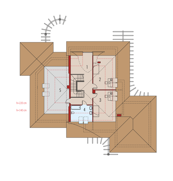 Poddasze projektu Zbigniew G2