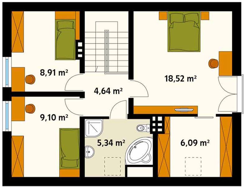 Poddasze projektu Balbinka 2