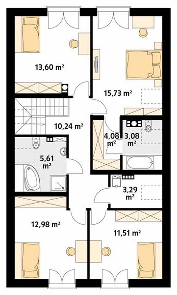 Poddasze projektu Amarylis 2