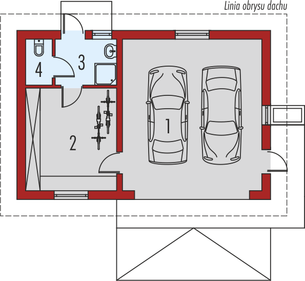 Parter projektu Garaż G38