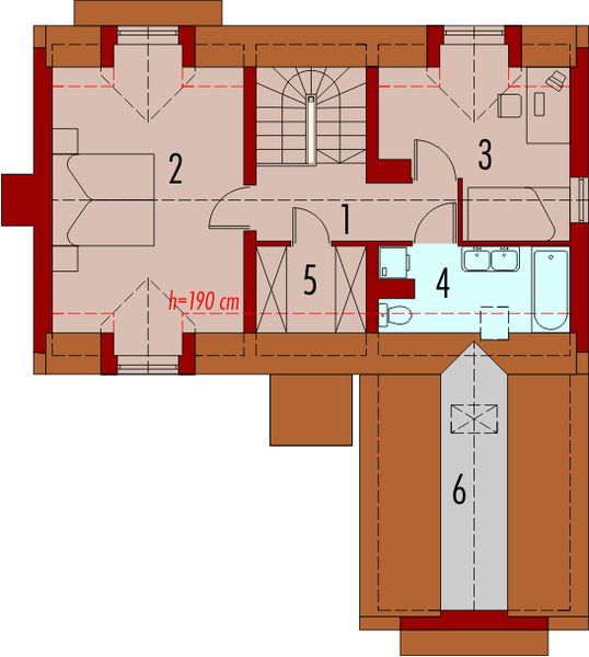 Poddasze projektu Teresa G1