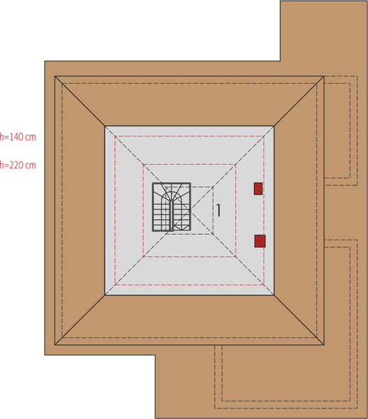 Poddasze projektu Lorena G2