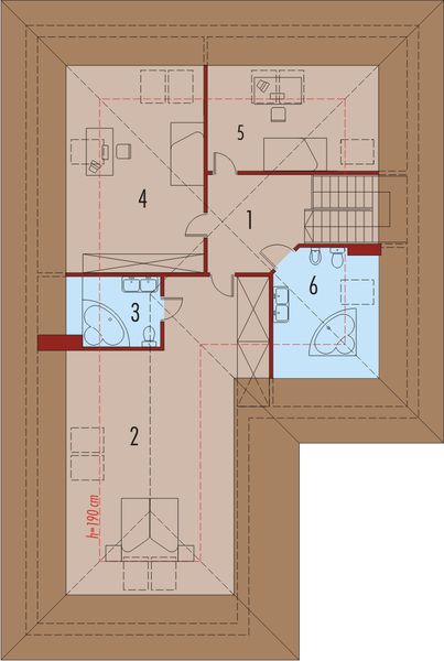Poddasze projektu Mia G2