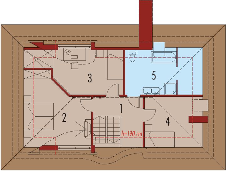Poddasze projektu Mieszko