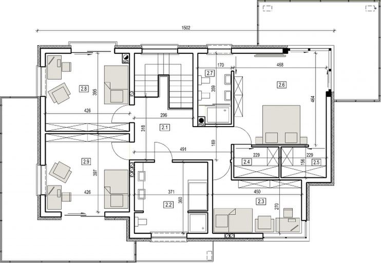 Piętro 1 projektu DN 060