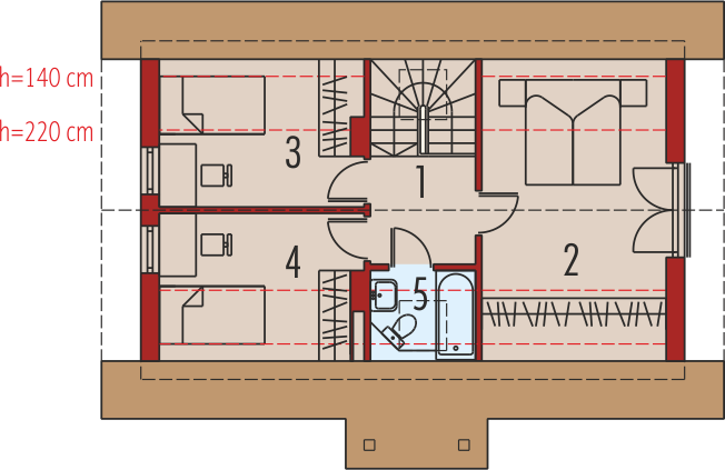 Poddasze projektu Martusia