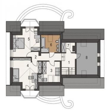 Poddasze projektu Atryda I