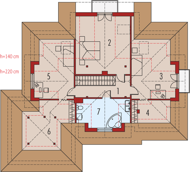 Poddasze projektu Marysia III G2
