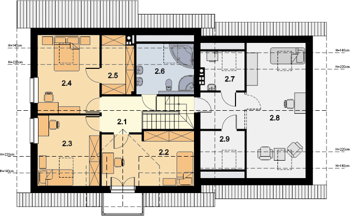 Poddasze projektu Ajaks 2