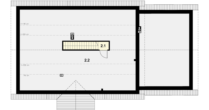 Poddasze projektu Tamara 2