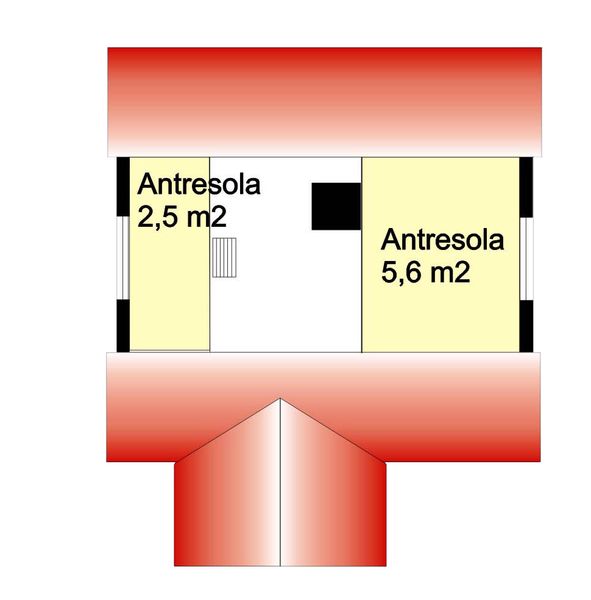 Poddasze projektu BR 134