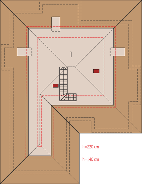 Poddasze projektu Megan G2
