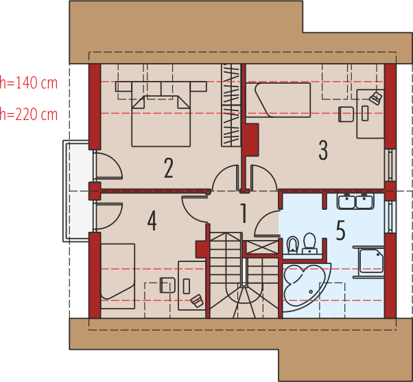 Poddasze projektu Robin