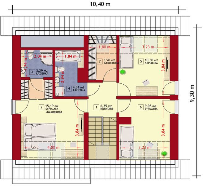 Poddasze projektu Dom w Kansas