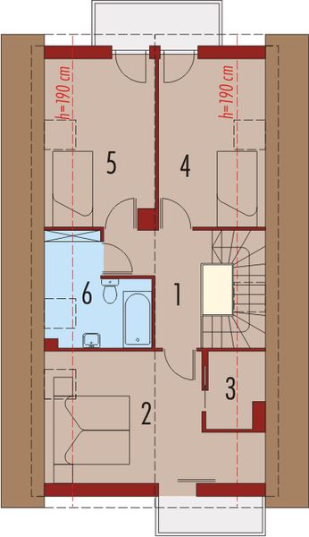 Poddasze projektu Marika