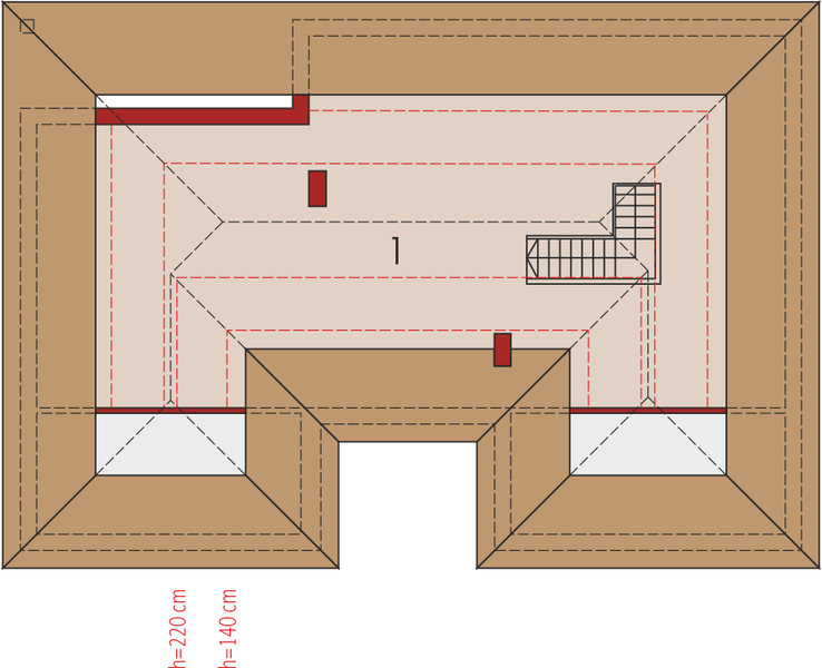 Poddasze projektu Teosia II G2
