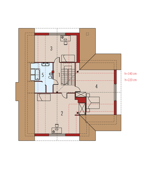 Poddasze projektu Rita II G2
