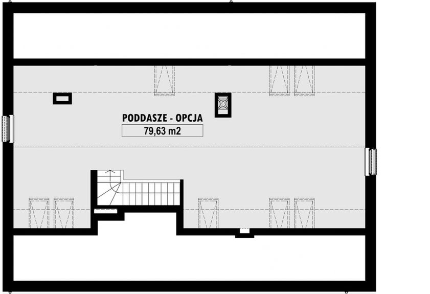 Poddasze projektu E-172