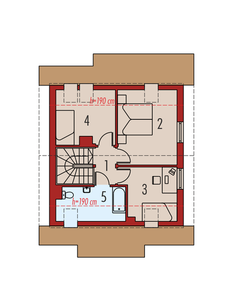 Poddasze projektu Raissa