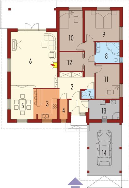 Parter projektu Paulina (z wiatą)