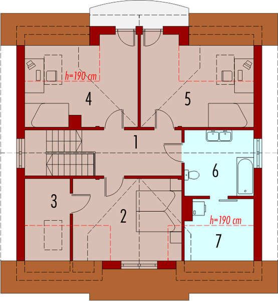 Poddasze projektu Salomea