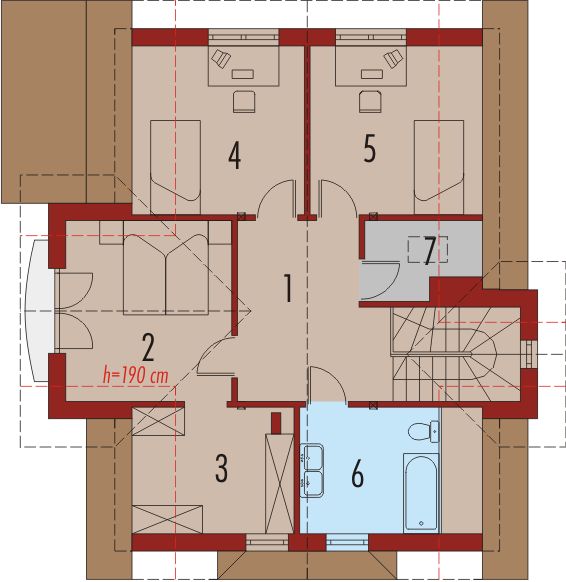 Poddasze projektu Sawa