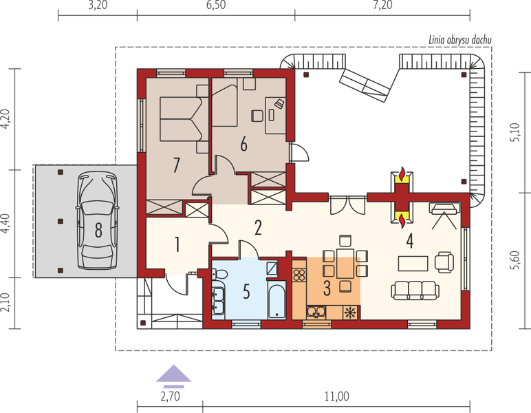 Parter projektu Anielka (z wiatą)
