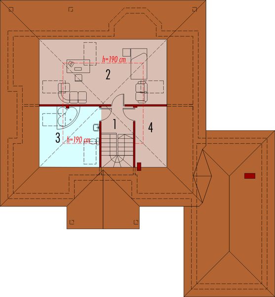 Poddasze projektu Kasandra G1