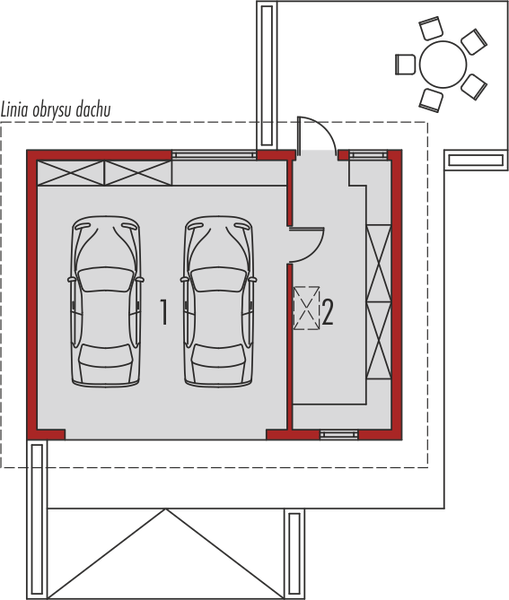 Parter projektu Garaż G21
