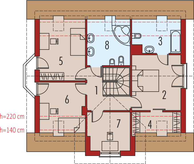 Poddasze projektu Jan G1