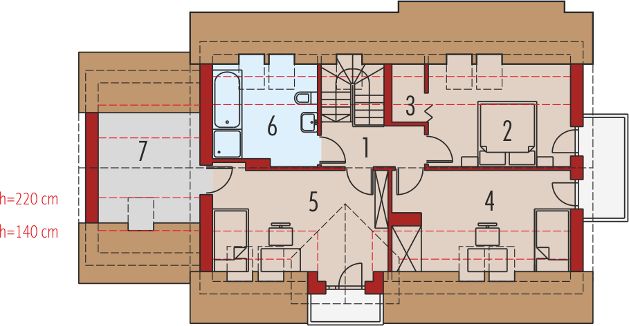 Poddasze projektu Ignaś G1