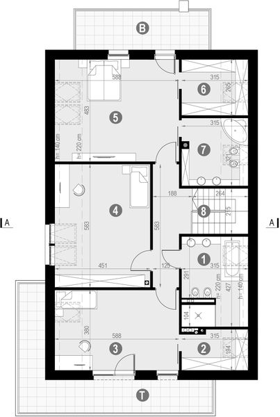 Poddasze projektu HomeKoncept 19