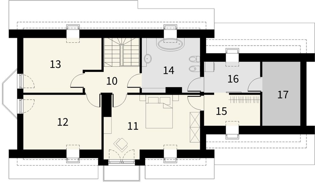 Poddasze projektu Aroma 2 2G