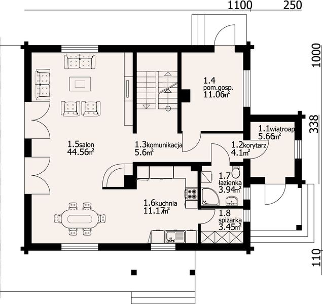 Parter projektu Osina duża 51dw