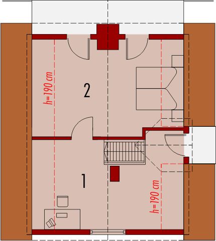 Poddasze projektu Bronka (mała)