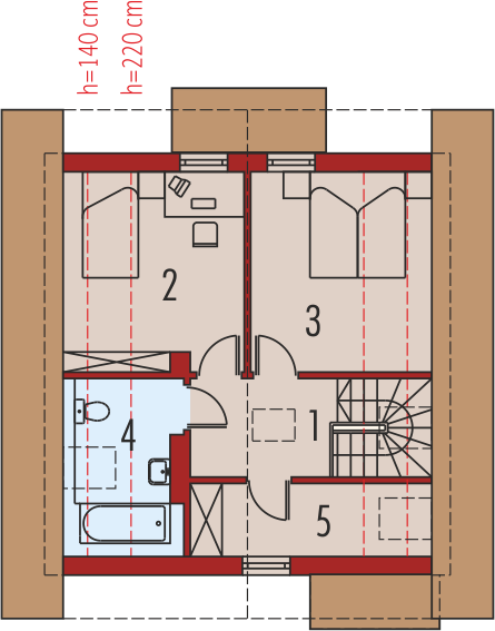 Poddasze projektu Beatka